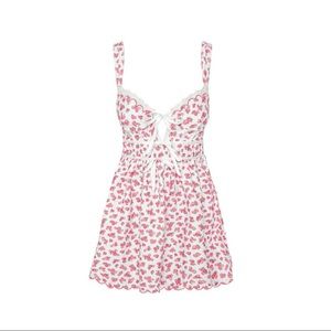 For Love and Lemons Baby Blooms Mini Dress